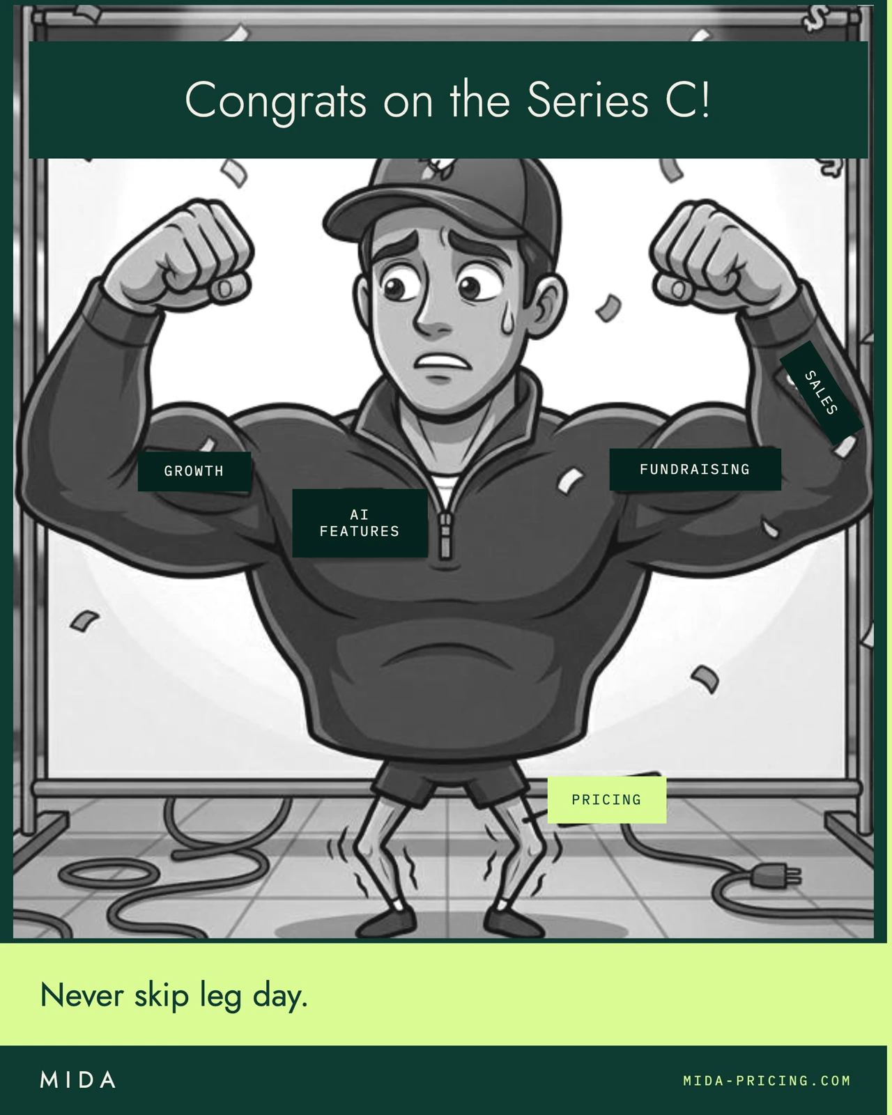 Comic: a startup with strong growth, AI features, fundraising and sales — and skinny pricing legs
